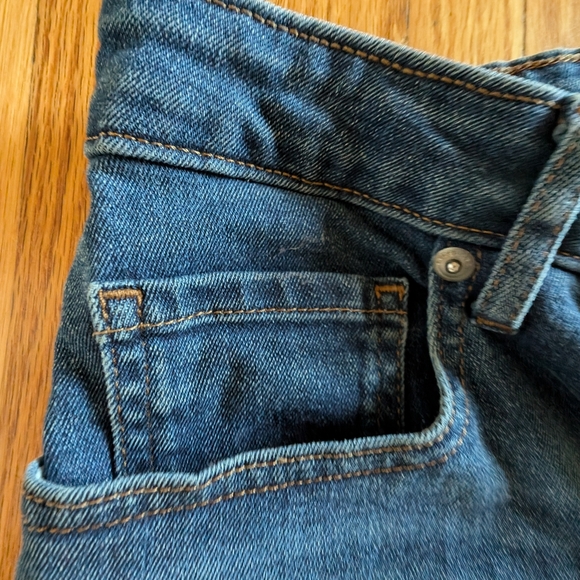 EVERLANE - Hourglass High Rise Medium Wash Skinny Jean Sz 31 - Picture 6 of 8